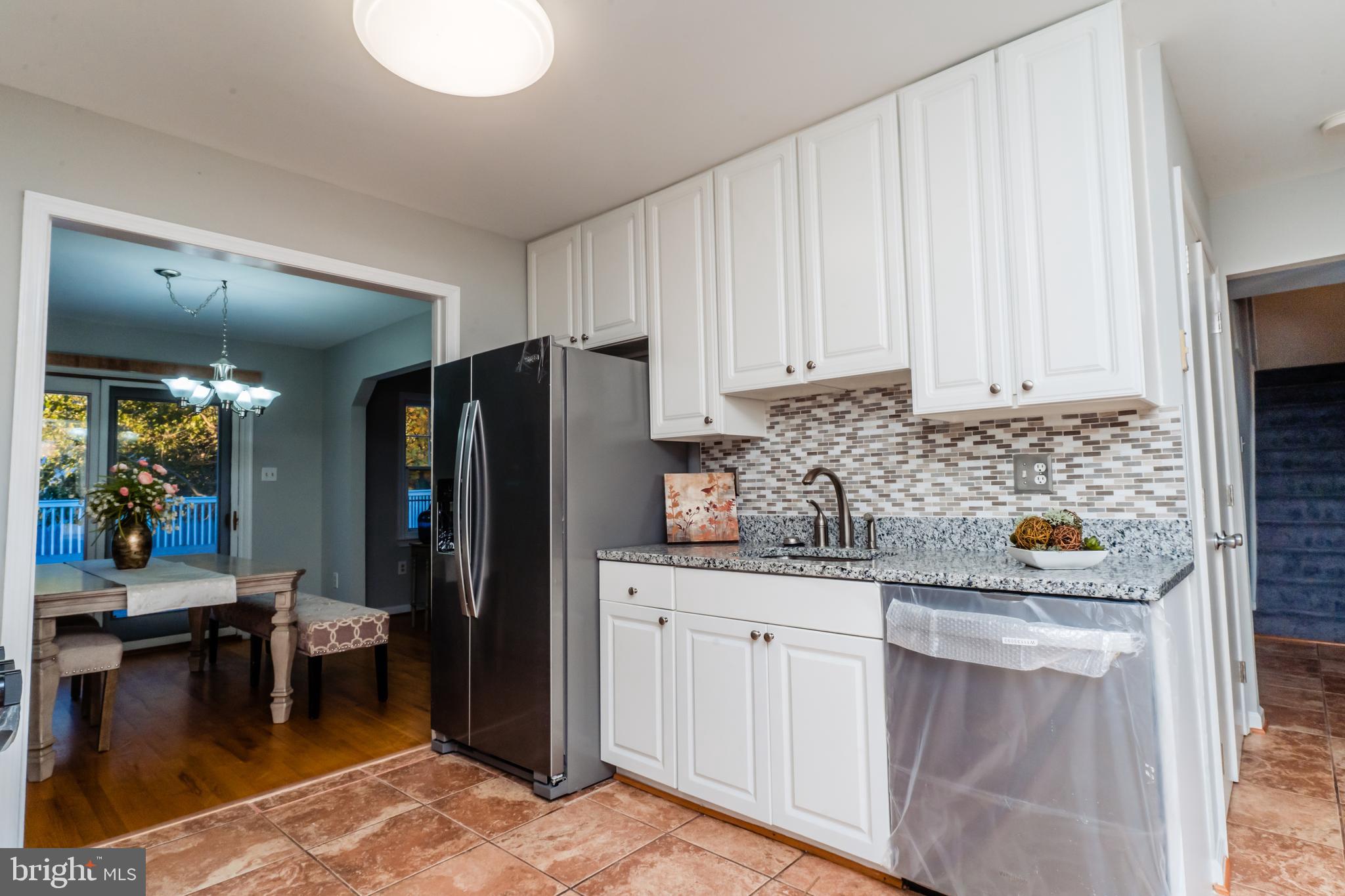 1110 Gresham Road Silver Spring, MD 20904 - Photo 24 of 75 Close View Easy Transition Kitchen to Dining Rm