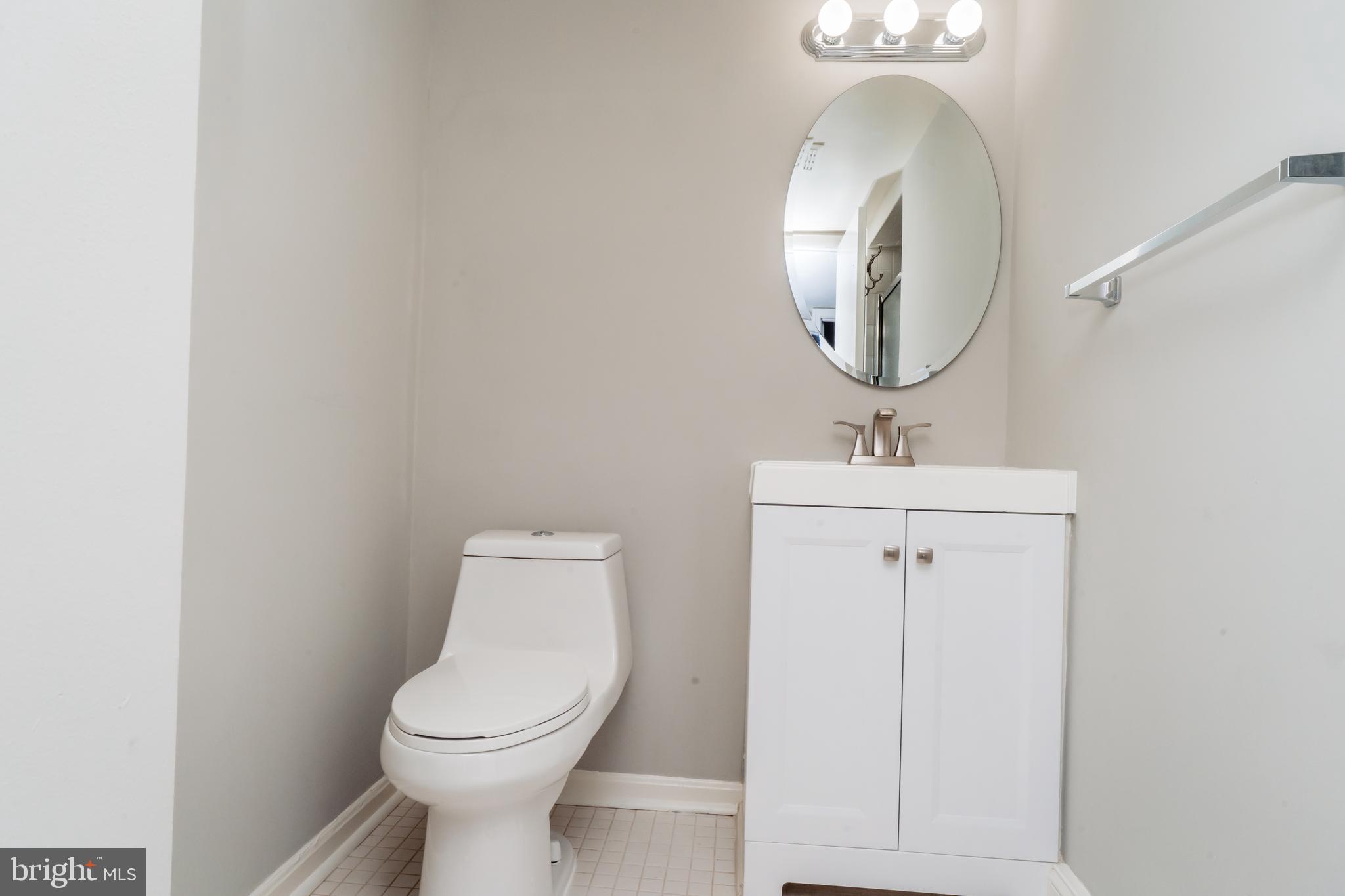 1110 Gresham Road Silver Spring, MD 20904 - Photo 43 of 75 Lower Level Full Bath.New Modern Vanity & Fixtures