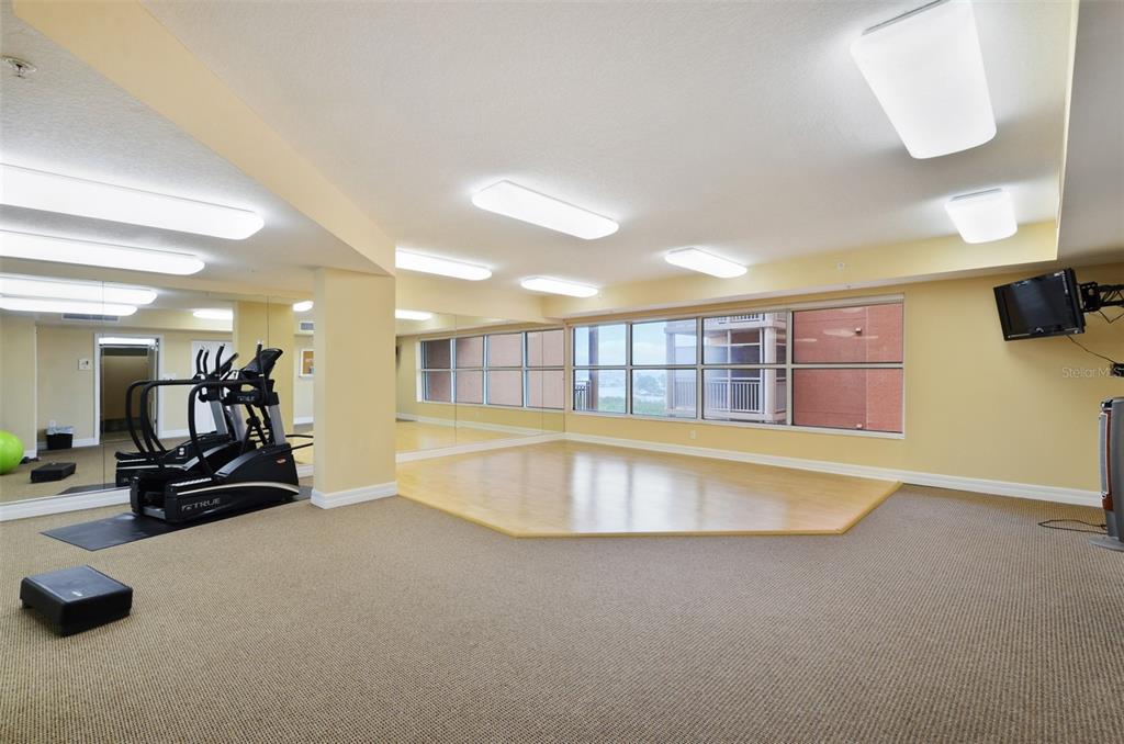 4516 Seagull Drive, Unit 519 New Port Richey, FL 34652 - Photo 54 of 54 a view of a room with gym equipment