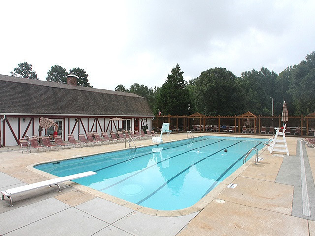 11716 Appaloosa Run East Raleigh, NC 27613 - Photo 30 of 30 Black Horse Run Clubhouse is a wonderful spot for events. Clubhouse opens to community pool and is adjacent to picnic tables and playground. Club house