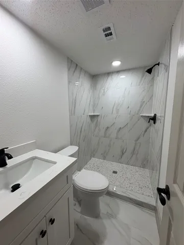 a view of outdoor space with deck and yard