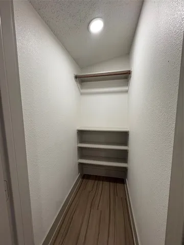 a view of walk in closet