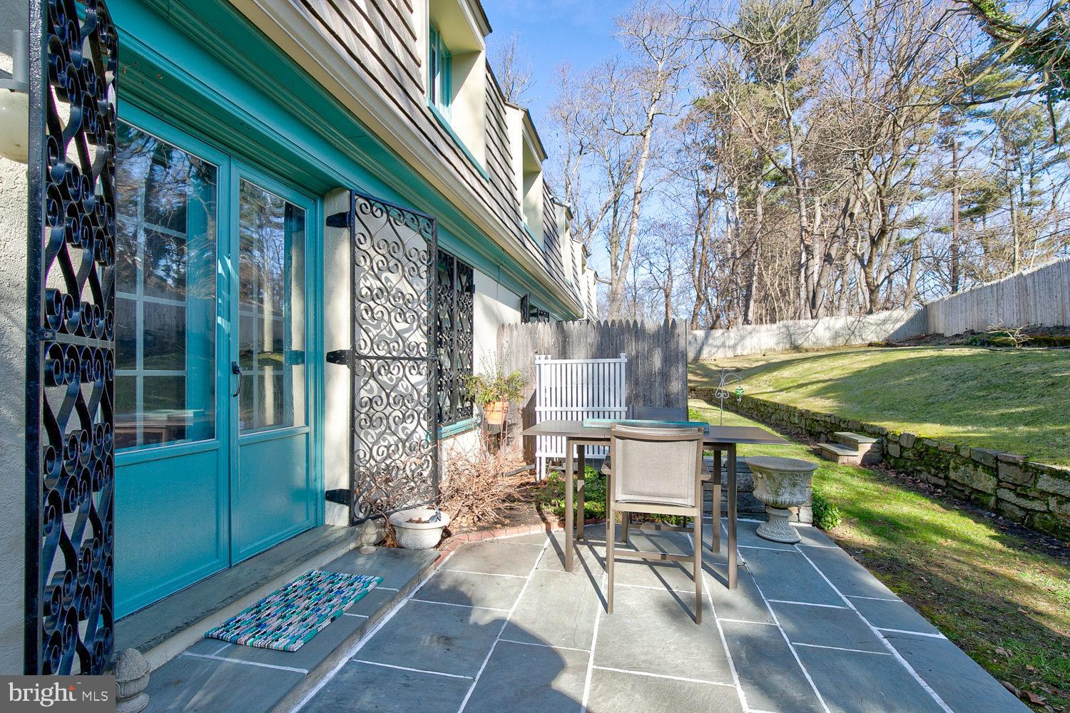 341 Conshohocken State Road, Unit H Gladwyne, PA 19035 - Photo 24 of 27 Rear patio