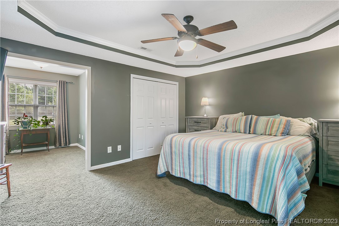 82 Hillandale Road Spring Lake, NC 28390 - Photo 27 of 50 a spacious bedroom with a bed and a view of bedroom
