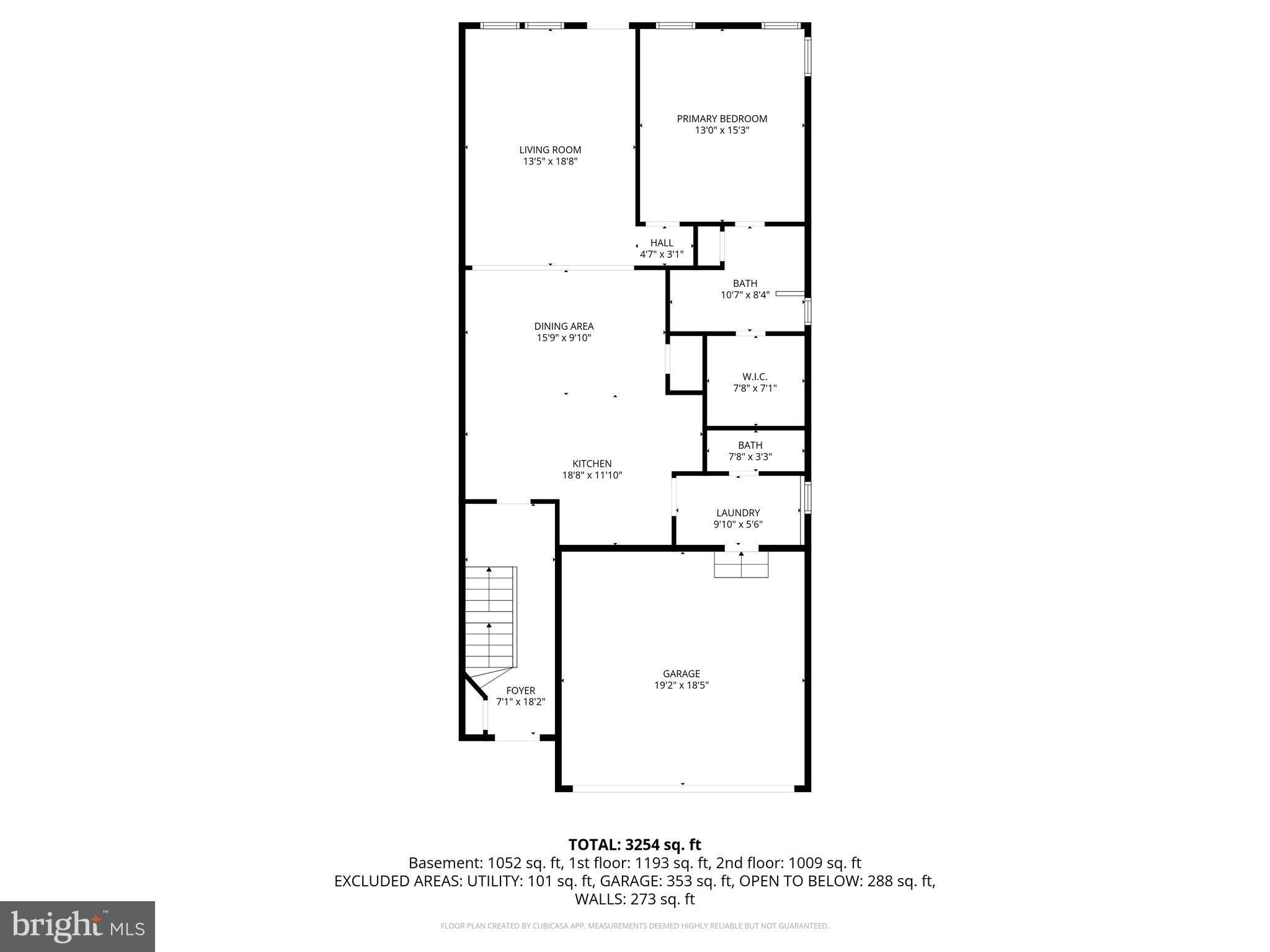 2252 Red Pine Loop Dumfries, VA 22026 - Photo 85 of 87 Main Level Floor Plan