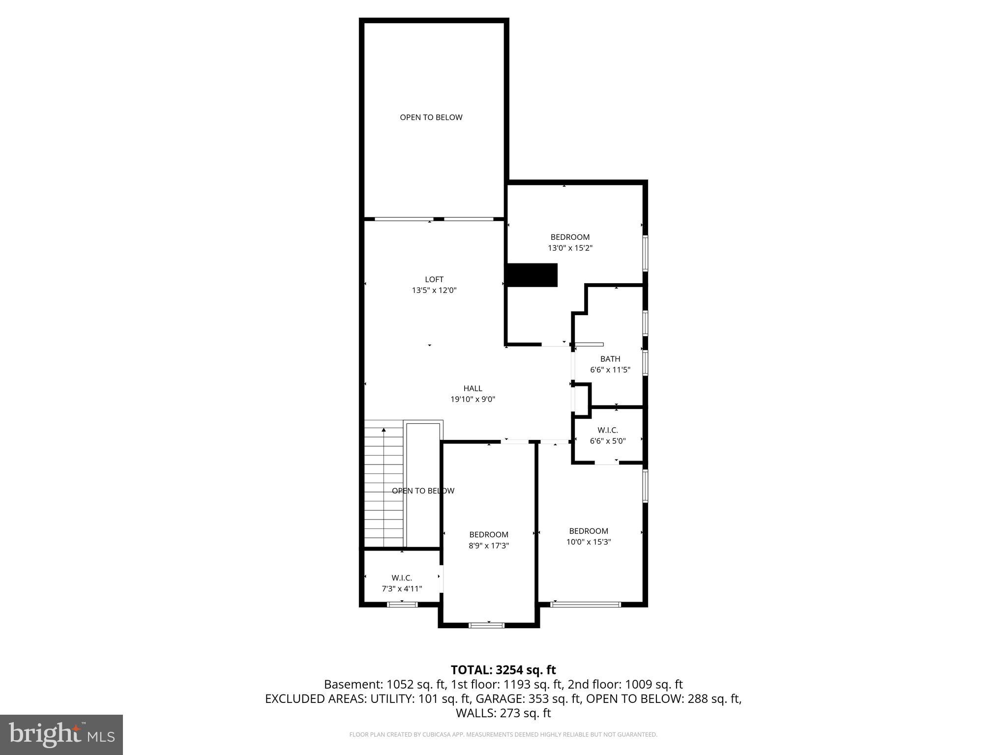 2252 Red Pine Loop Dumfries, VA 22026 - Photo 116 of 117 Upper Level Floorplan