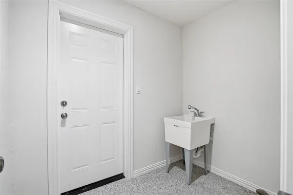 a bathroom with a sink