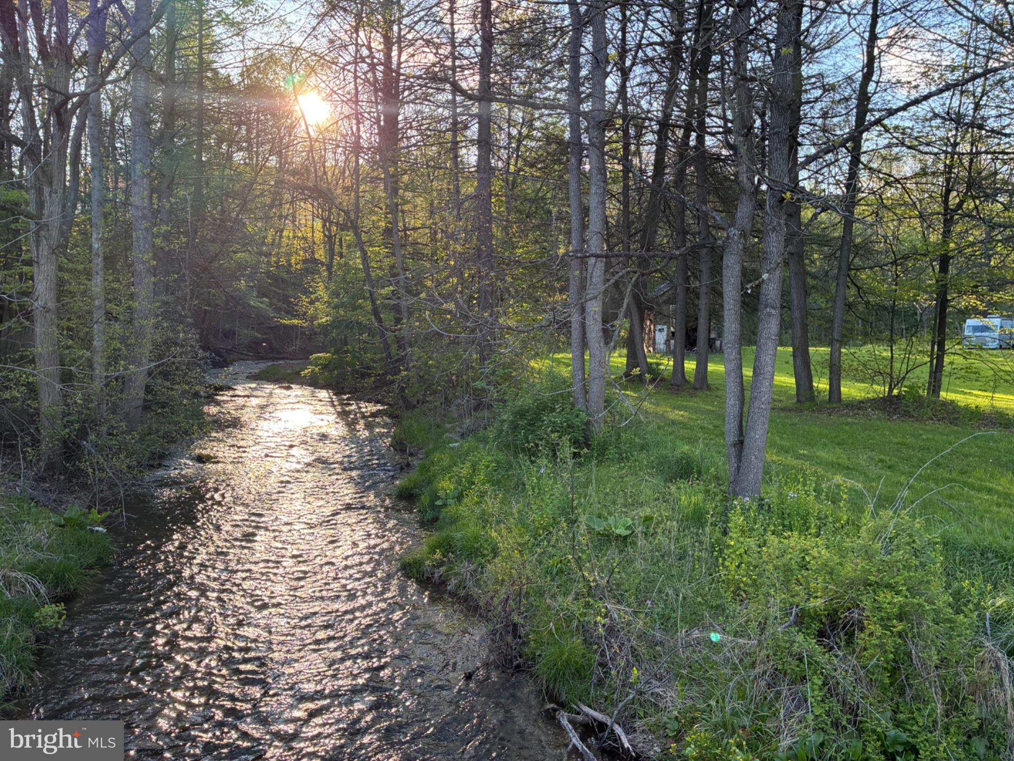 201 Hoover Road Robertsdale, PA 16674 - Photo 43 of 55 Sunlit Stream in Serene Woods