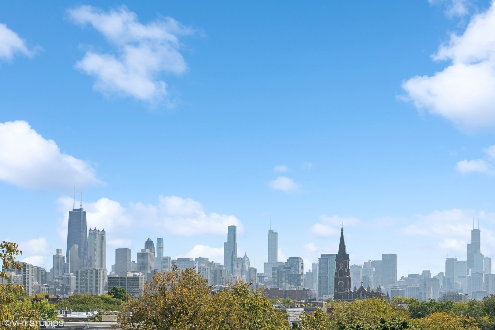 1940 North Mohawk Street, Unit 3 Chicago, IL 60614 - Photo 32 of 33 a view of a city with tall buildings in the background