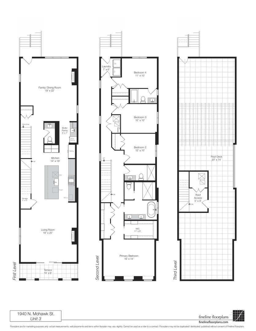 1940 North Mohawk Street, Unit 3 Chicago, IL 60614 - Photo 33 of 33