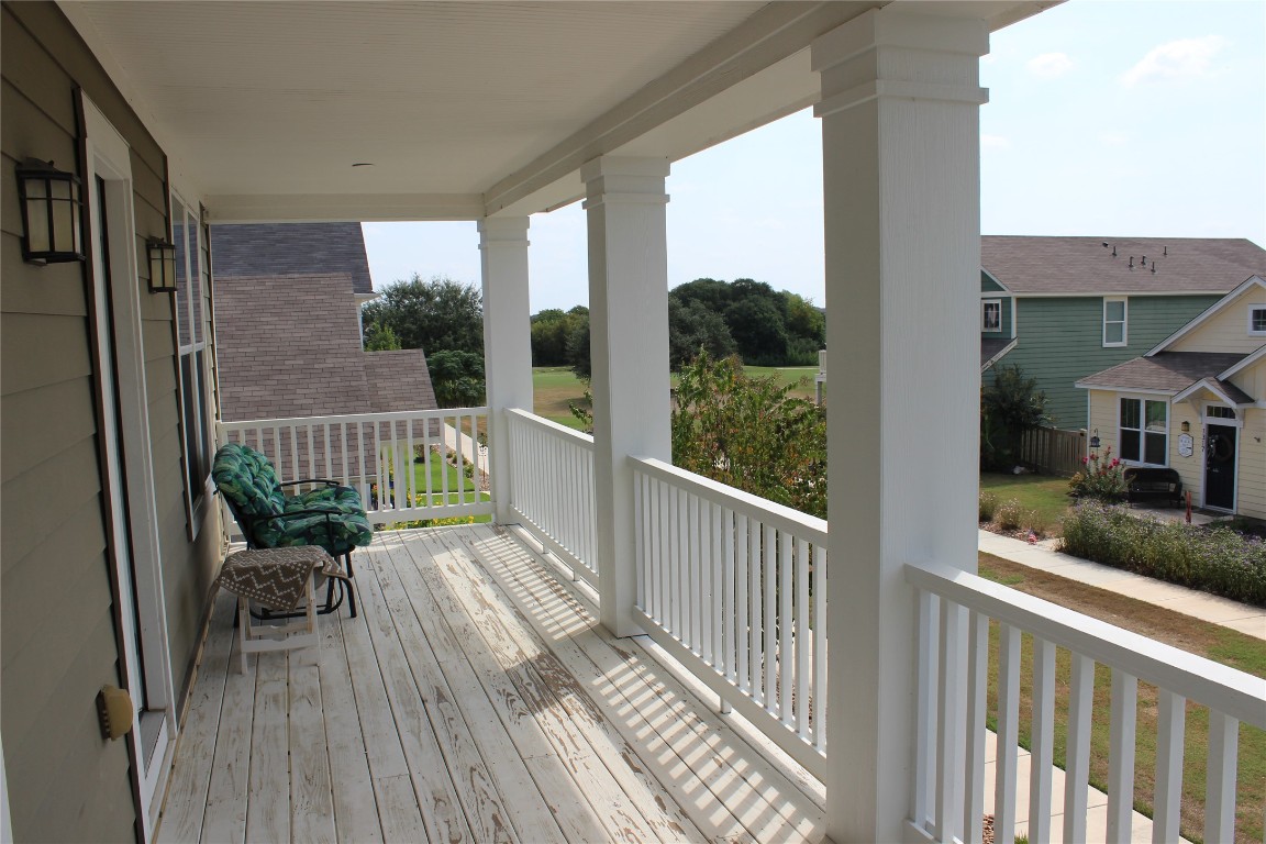 1269 Nevarez Kyle, TX 78640 - Photo 9 of 30 a view of balcony with furniture