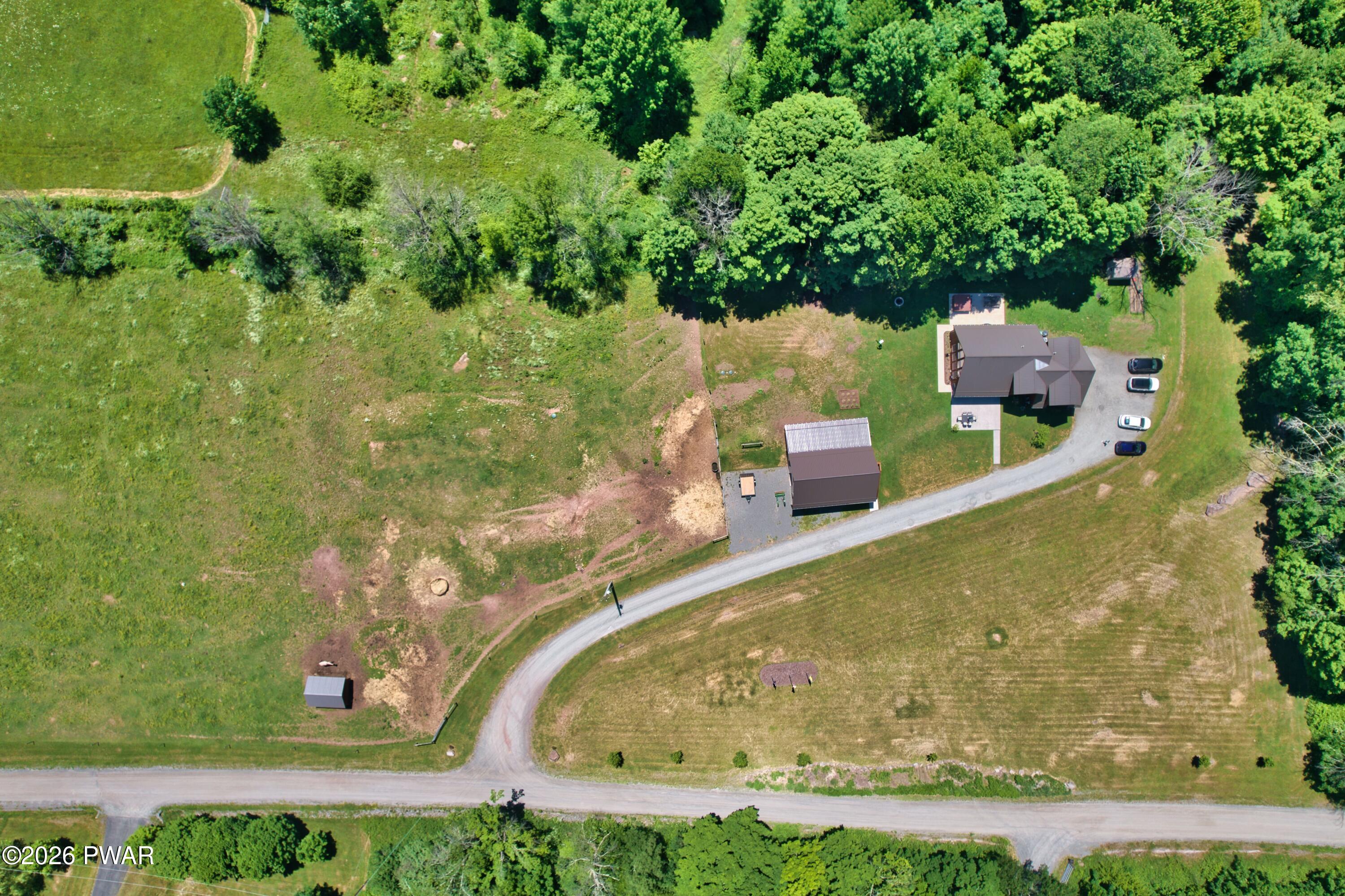 149 Sheards Road Milanville, PA 18443 - Photo 48 of 57 an aerial view of a house