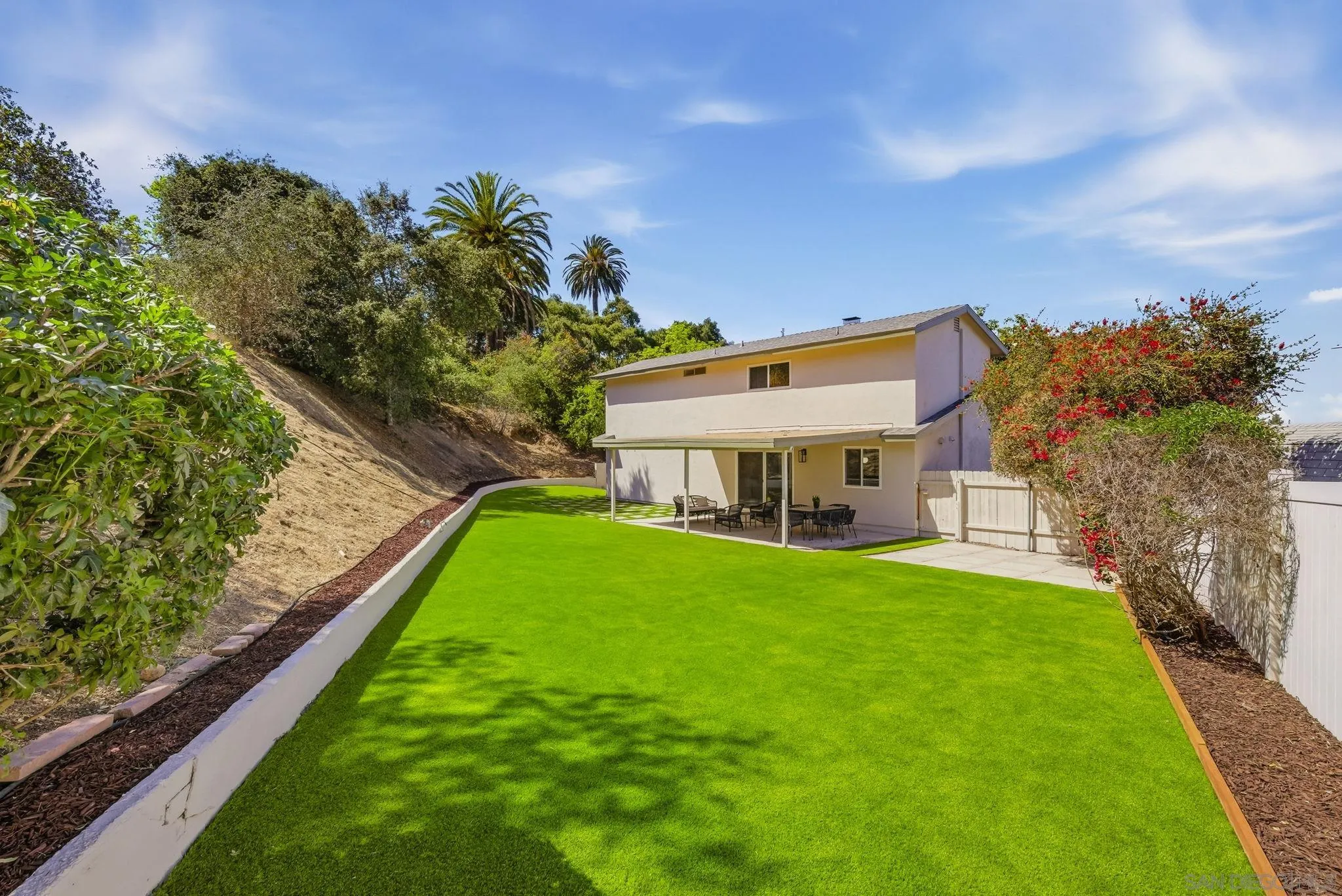 1198 Benjamin Place El Cajon, CA 92020 - Photo 28 of 38 a view of a house with a big yard and large trees