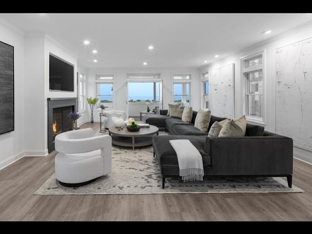 146 Ridgeway Avenue Atlantic City, NJ 08401 - Photo 5 of 59 a living room with furniture and a flat screen tv