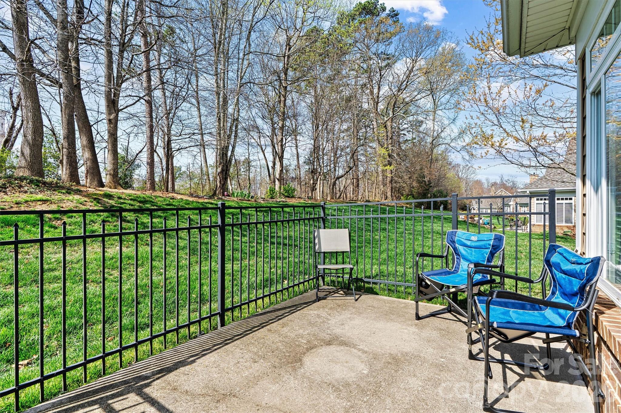 2830 Bellasera Way Matthews, NC 28105 - Photo 31 of 40 a view of a bench in backyard