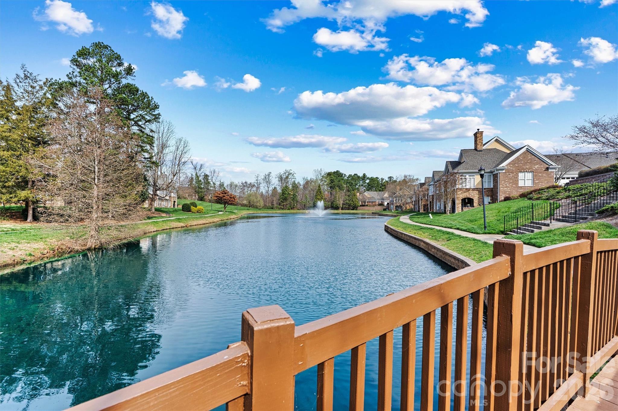 2830 Bellasera Way Matthews, NC 28105 - Photo 39 of 40 a view of deck with a yard and plants