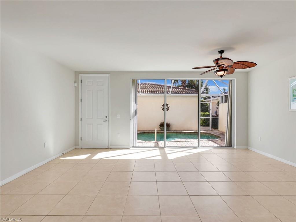 8192 Josefa Way Naples, FL 34114 - Photo 7 of 29 a view of a livingroom with a ceiling fan