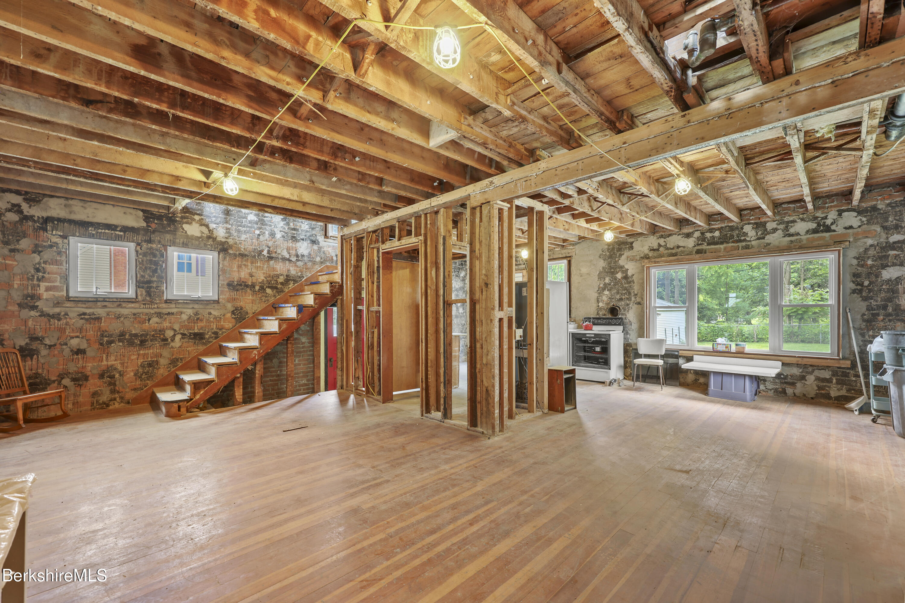 84 Notch Road North Adams, MA 01247 - Photo 7 of 30 a view of a room with wooden walls