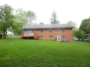 Large nearly level backyard