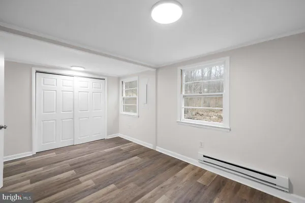 wooden floor in an empty room