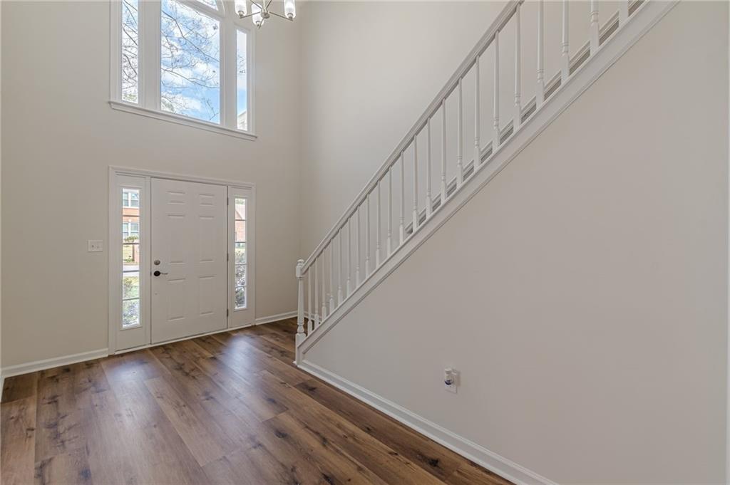 775 Southland Pass Stone Mountain, GA 30087 - Photo 7 of 76 a view of entryway with wooden floor