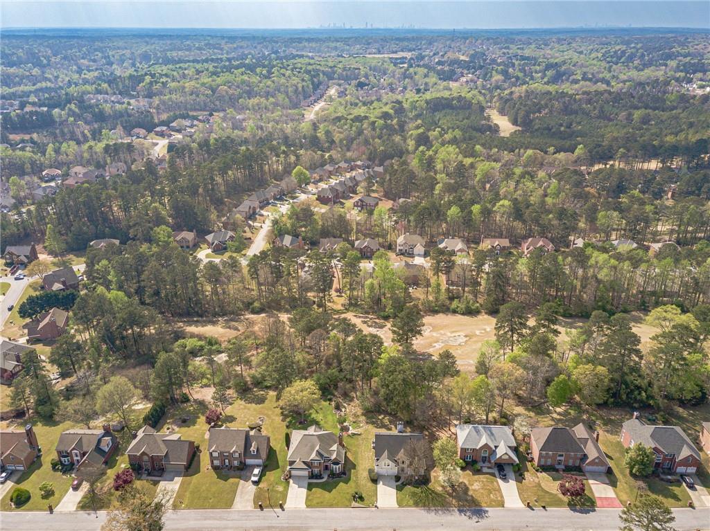 775 Southland Pass Stone Mountain, GA 30087 - Photo 74 of 76 an aerial view of residential houses with outdoor space