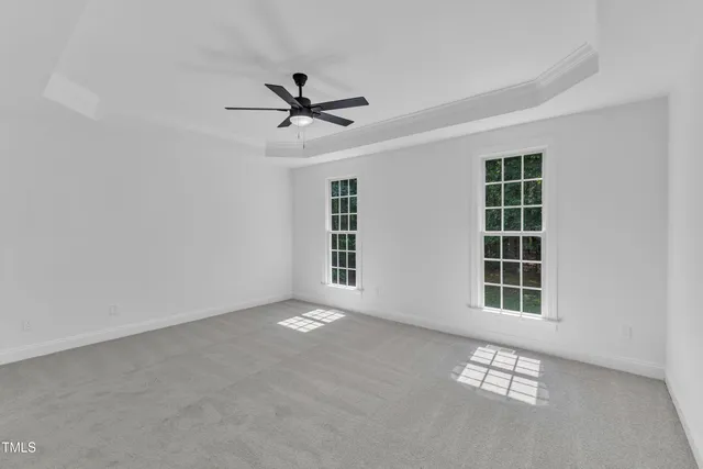 a view of outdoor space with deck and trees