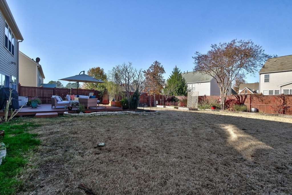 5448 Wind Mountain Lane Raleigh, NC 27613 - Photo 23 of 25 Backyard