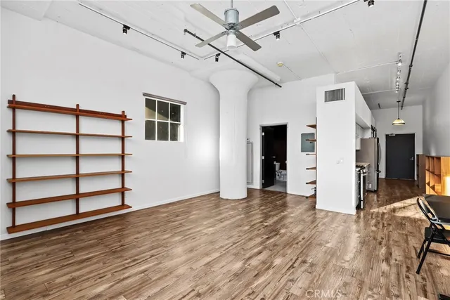 a view of livingroom with furniture and wooden floor