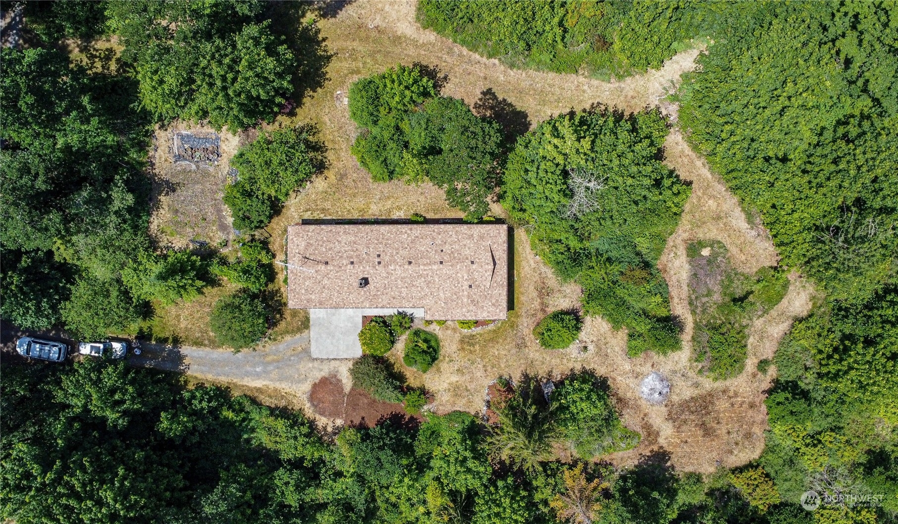 16935 Sargent Road Southwest Rochester, WA 98579 - Photo 18 of 18 an aerial view of a house with a yard