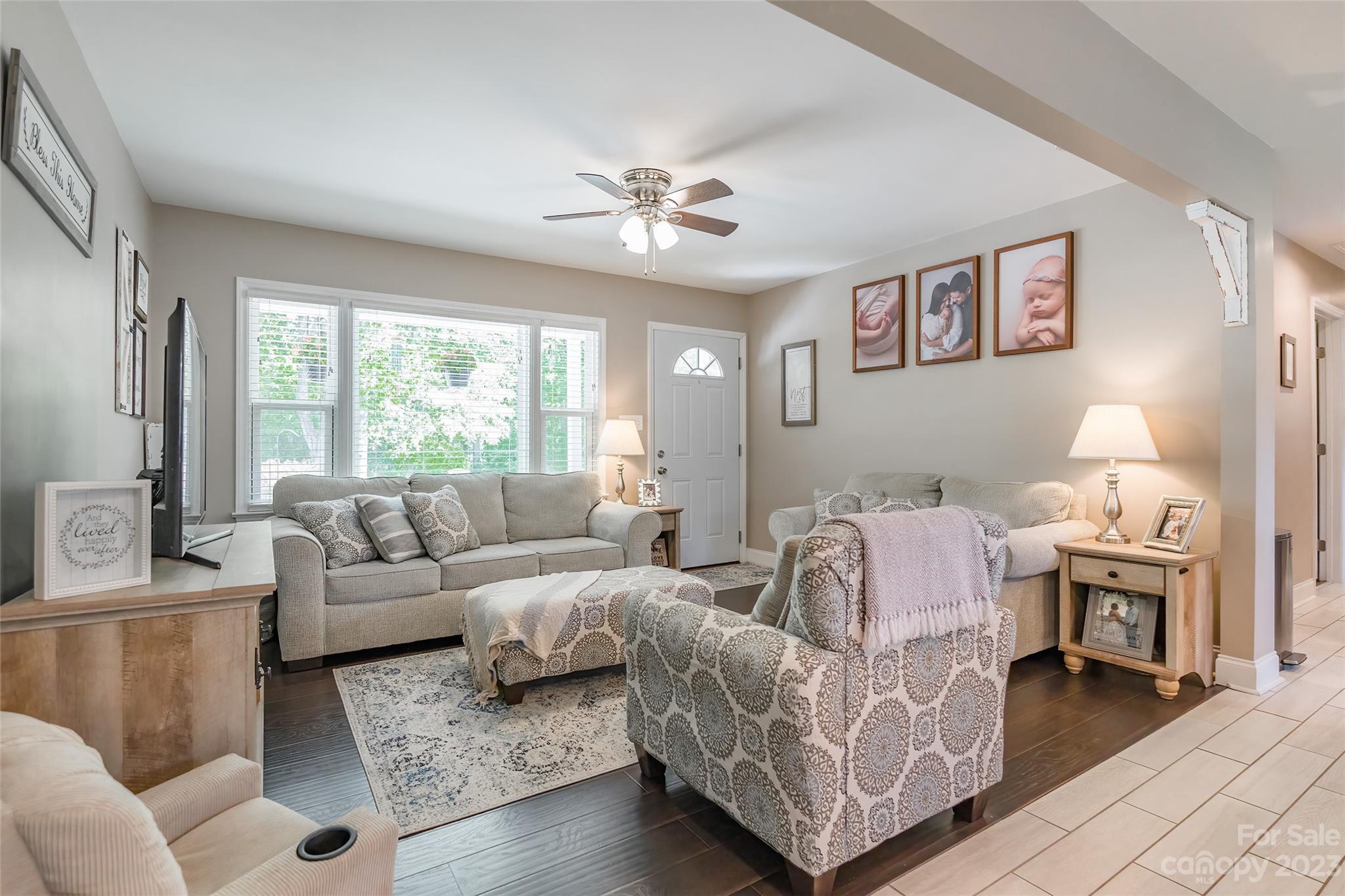 1514 Shiloh Unity Road Lancaster, SC 29720 - Photo 3 of 26 a living room with furniture and a large window