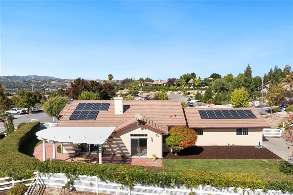 1608 Via Flora Paso Robles, CA 93446 - Photo 48 of 57 a aerial view of a house