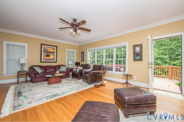 1638 Fallen Timber Trail Powhatan, VA 23139 - Photo 14 of 46 a living room with furniture and a large window