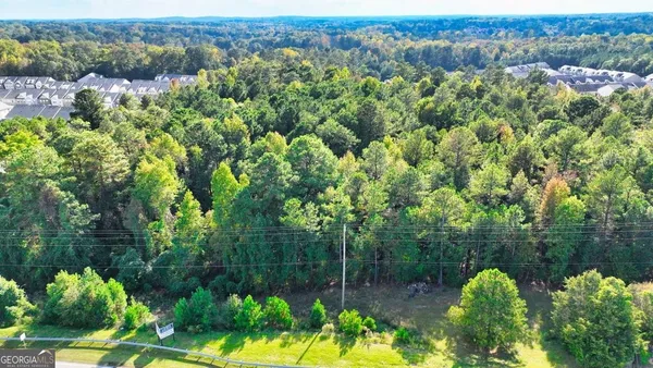 a view of street with houses