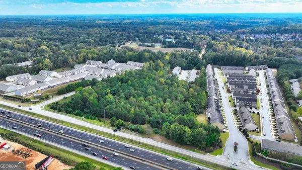 a view of city from balcony