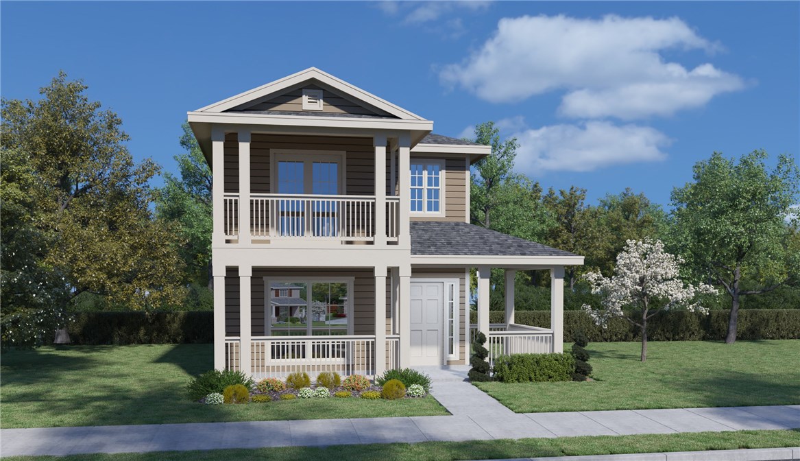 232 Cane River Road Pflugerville, TX 78660 - Photo 1 of 1 a front view of a house with garden