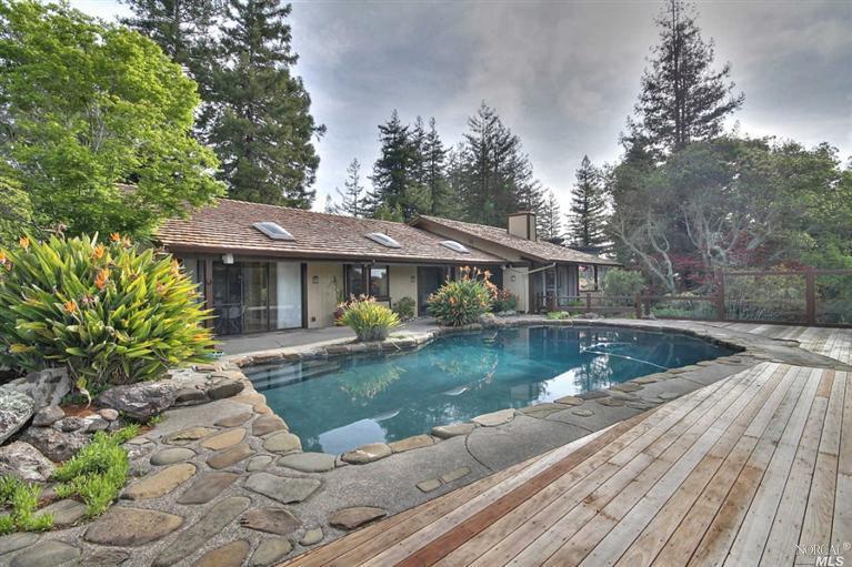 7 Quail Ridge Ross, CA 94957 - Photo 1 of 1 a view of a house with backyard