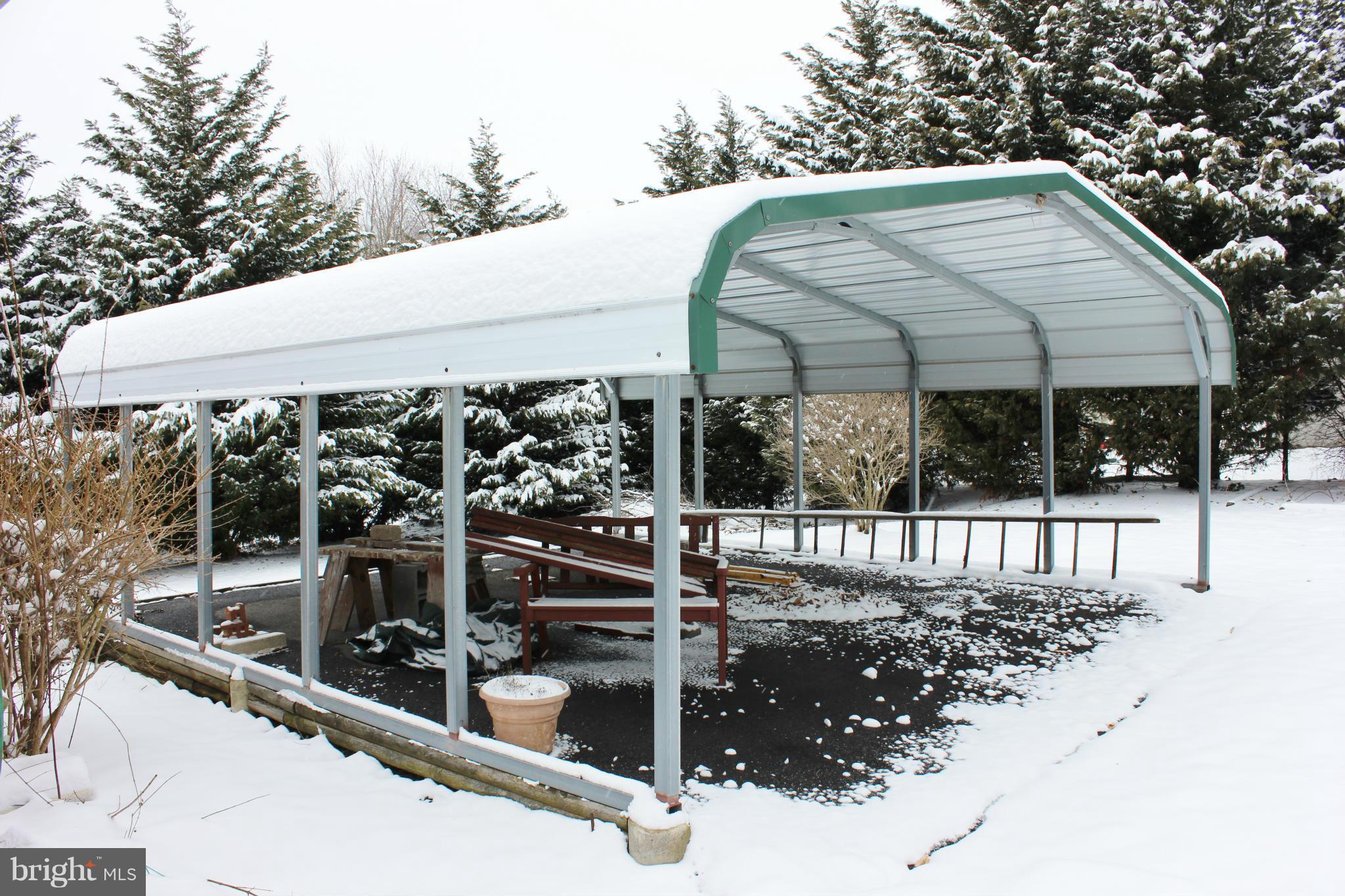 1455 Principio Furnace Road Perryville, MD 21903 - Photo 4 of 4 Canopy over concrete pad