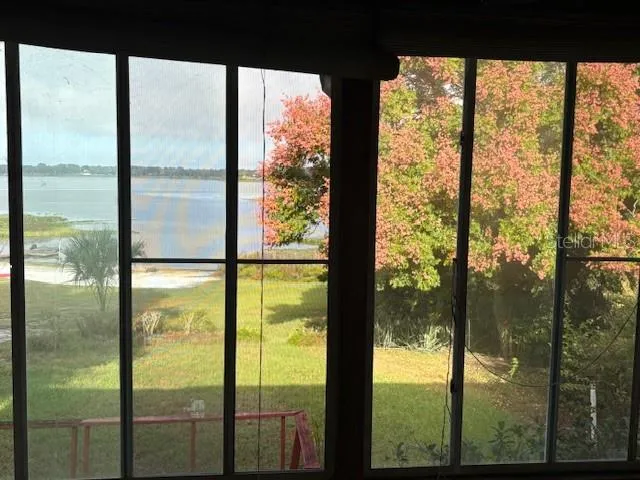 a view of parking garage