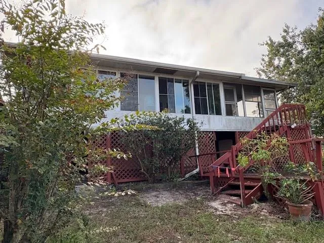a view of an ocean and beach