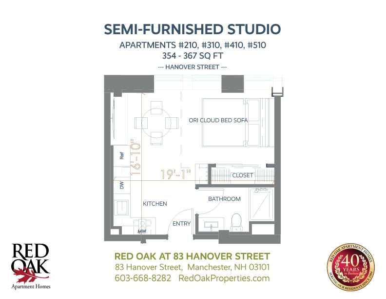 83 Hanover Street, Unit 310 Manchester, NH 03101 - Photo 11 of 47