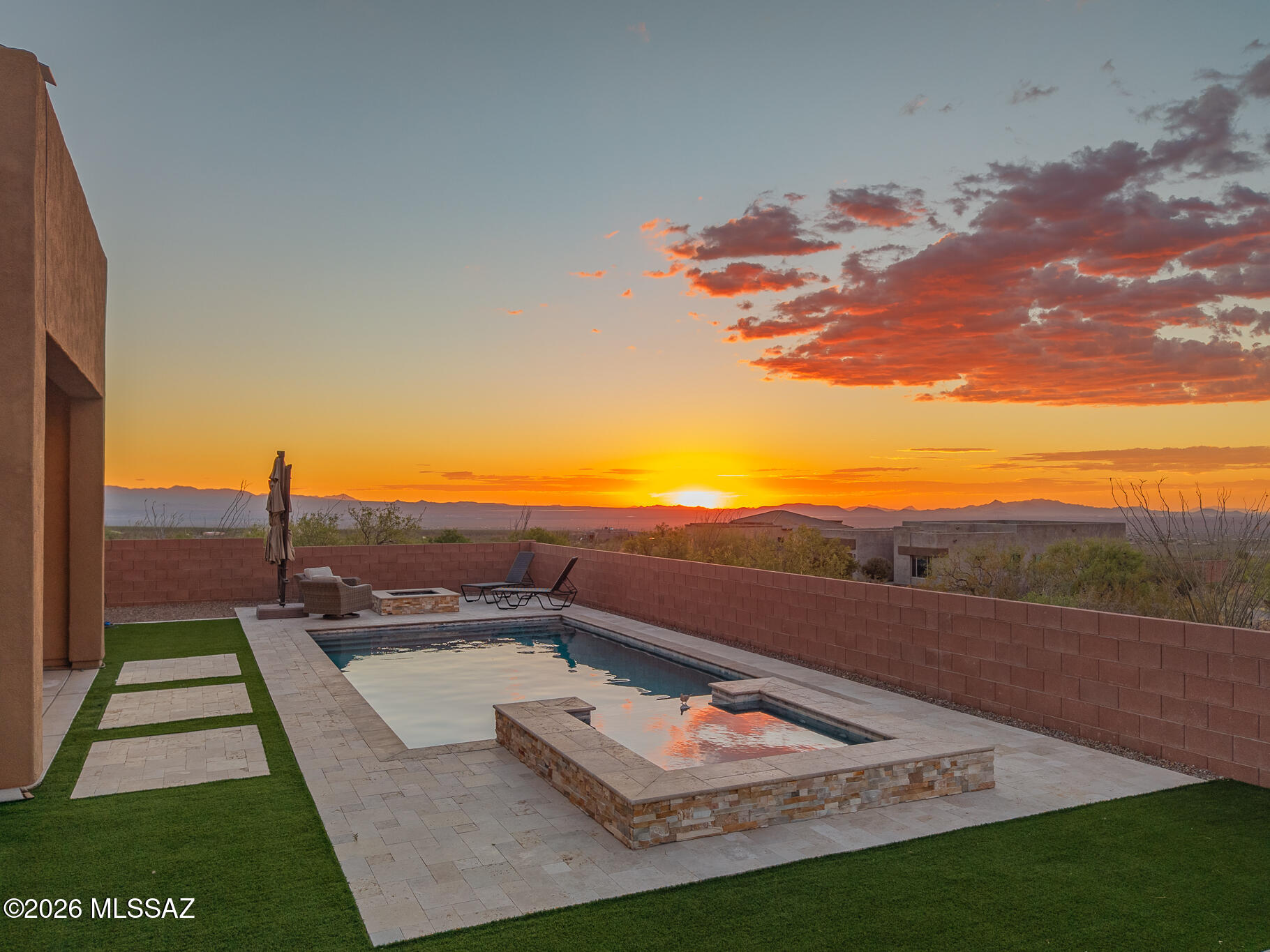 18642 South Houghton Road Vail, AZ 85641 - Photo 4 of 39 Backyard - Rear Exterior