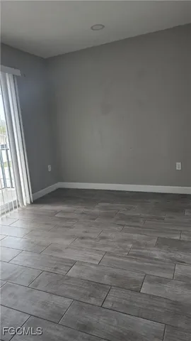 a view of wooden floor