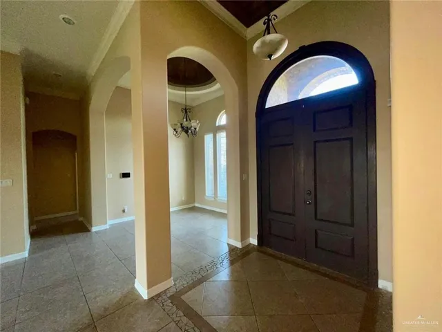 a view of entryway with a hallway