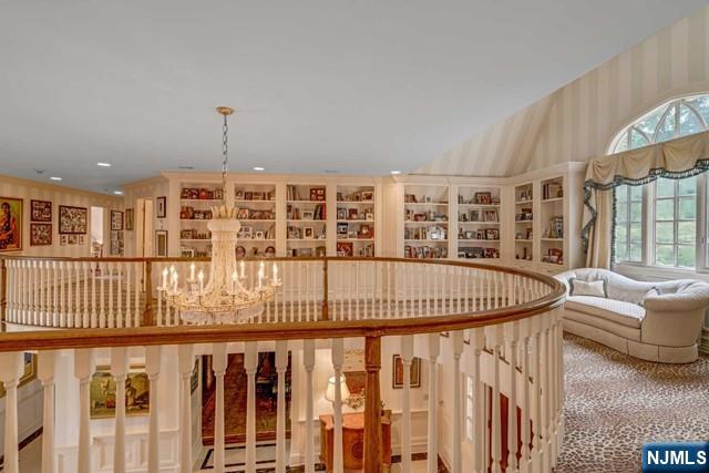 1055 High Mountain Road Franklin Lakes, NJ 07417 - Photo 20 of 42 a view of a balcony with furniture