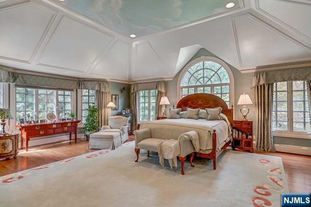 1055 High Mountain Road Franklin Lakes, NJ 07417 - Photo 21 of 42 a bedroom with a bed and a large window