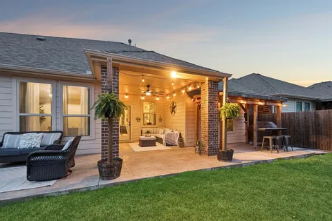 a view of outdoor space yard deck patio and swimming pool