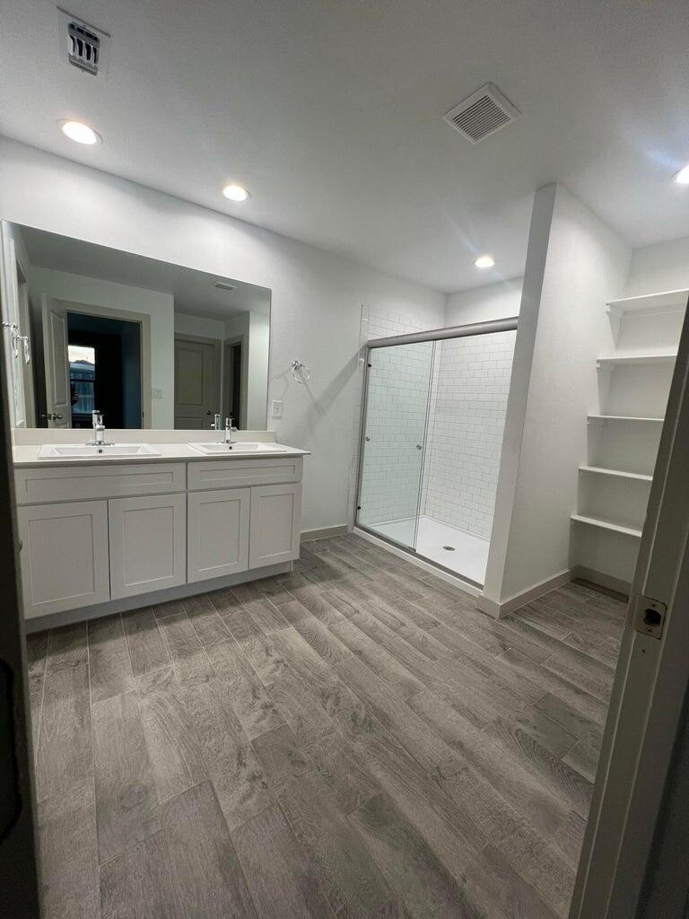 10518 Aberdeen Avenue Lubbock, TX 79424 - Photo 18 of 20 a view of an empty room with a fireplace and a window