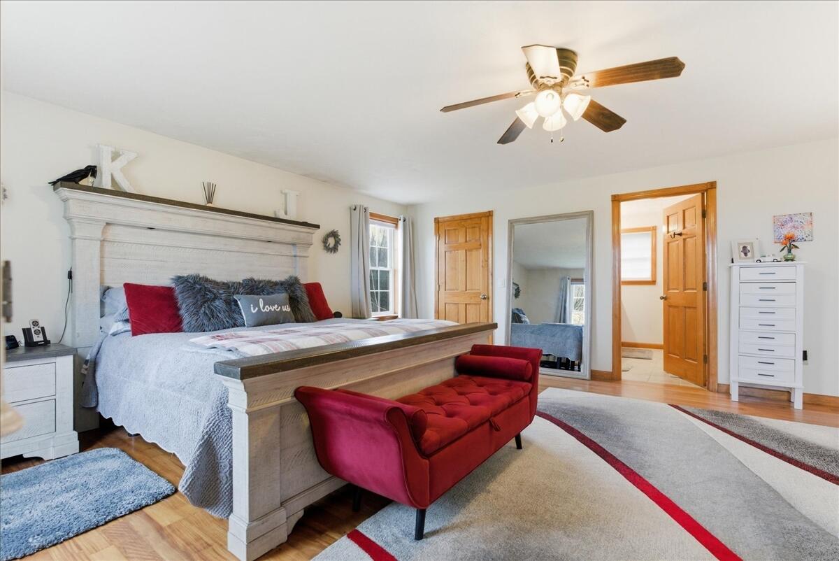 246 Carrs Corner Road Palermo, ME 04354 - Photo 32 of 79 Primary Bedroom