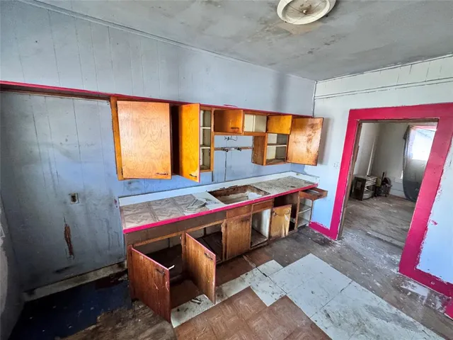 a room with furniture and window